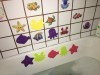 28667 ROXY-KIDS Антискользящие детские мини-коврики для ванны/игрушка для ванны 12 шт от пользователя Елена